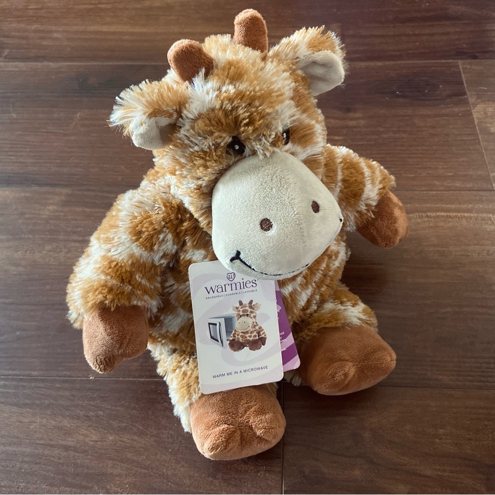 ✨SOLD✨NWT Warmies (Full size) Weighted Lavender Scented Giraffe